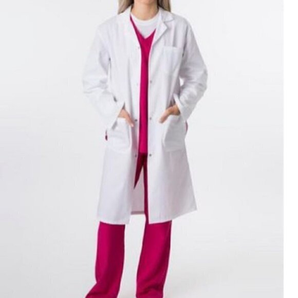 UNISEX White Lab Coat For Men And Women - Picture 12 of 13